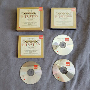 PUCCINI Il Trittico Il Tabarro Suor Angelica Gianni Schicchi London Symphony EMI